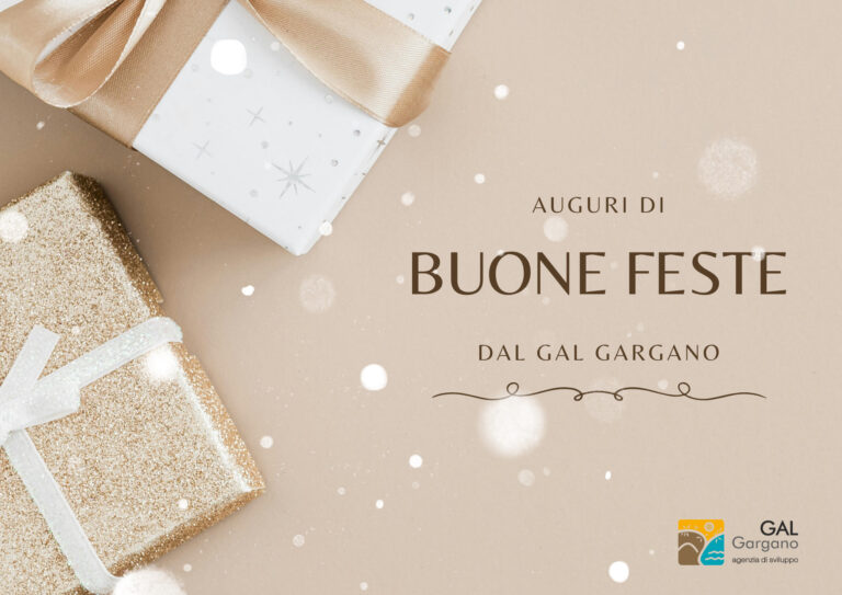Auguri di buone feste dal GAL Gargano